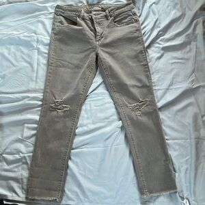 American Eagle super super stretch jegging crop